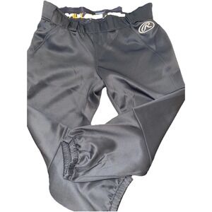 NWT Rawlings Medium Womens  Softball Pants Fast Pitch Gray Tough Pro Dri WYP